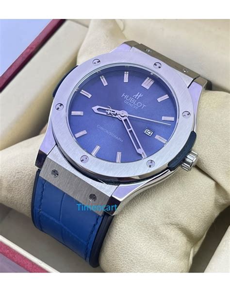 hublot watches blue strap|hublot strap 15mm 19mm.